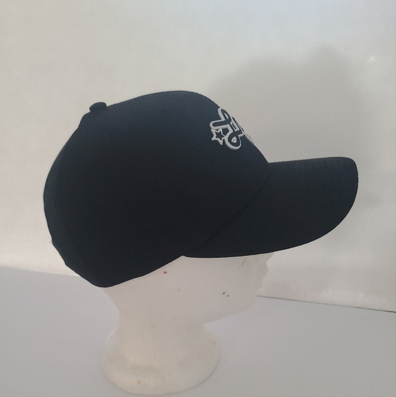 LRG Black Cap with White Logo One Size Snapback - Picture 2 of 5